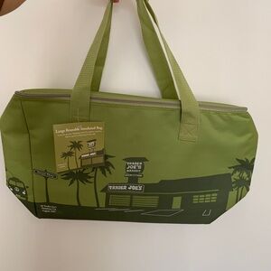 Trader Joe's Green Insulated Bag